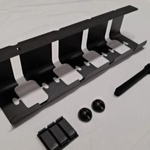 Under Desk Cable Management Tray Metal Cable Tray Basket for Living Room Computer Desk