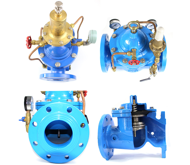 Manual Model 500 Pressure Sustaining/Relief Valve for Precise Pressure Control