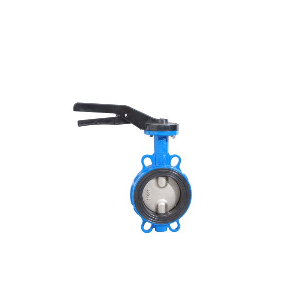 Buy Cast Iron Wafer Type Midline Butterfly Valve For Water Plant And Power Plant at wholesale prices
