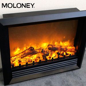 35inch Insert Stove Grille Heating Electric Fireplace 2 3 Levels Classic Flame
