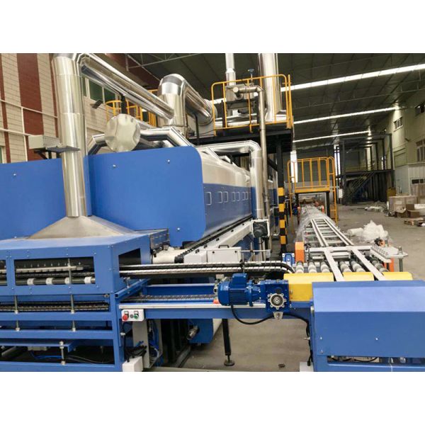 Efficient Production Roller Kiln For Ceramic Tiles Customizable PLC Control