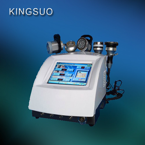 Buy 5 handles BIO LED RF Vacuum Cavitation Slimming machine at wholesale prices