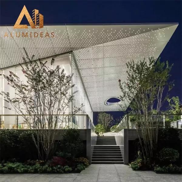 Buy Perforated aluminium facade design at wholesale prices