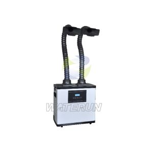 China Digital Control Lab Fume Extractor / Air Purifier with Double Fume Extraction Arms on sale