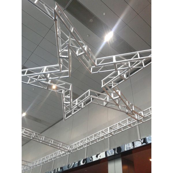 Buy Silver Aluminum Circle Truss / Star Arch Truss For Lighting at wholesale prices