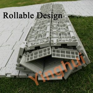 Light Strong Outdoor Grass Protection Event Floor For Wedding Performance