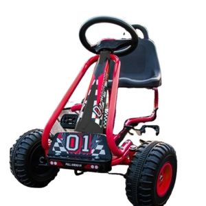 Ride On Toy Adjustable Seat Handbrake 4-Wheel Pedal Go-Karts for Children's