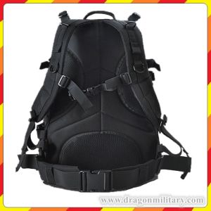 Hot sale black 3D popular 600D outdoor paintball backpack