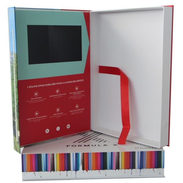 direct mail video player LCD video brochue video presentation box with 4.5/5/7/10.1 inch HD screen
