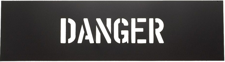 Public Place No Smoking Stencil No Smoking Sign Plastic Letter Stencil Customized