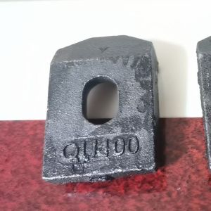 Welded Type Forged Steel Flexible Self Locking Crane Rail Clamp Clips