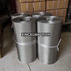 10m Length Extruder Wire Mesh Belt For Polymer Extruder Belt Type Screen Changer