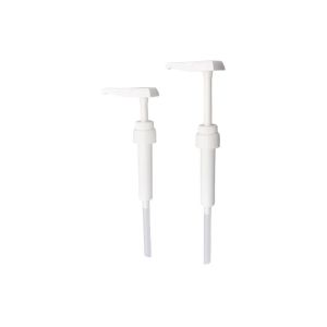 15 / 30cc Dosage Square Head Plastic Sauce Dispenser Pump For Ketchup 38mm 43mm