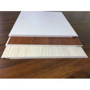 Solid Wood Plastic Intertek PVC Wood Wall Panels