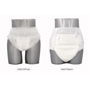 Nonwoven Disposable Adult Diaper Soft Breathable For Elderly Incontinence
