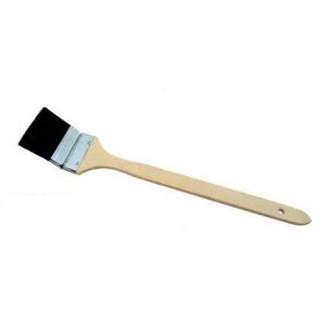 Black Bristle Radiator Paint Brush For Varnishing Paintings