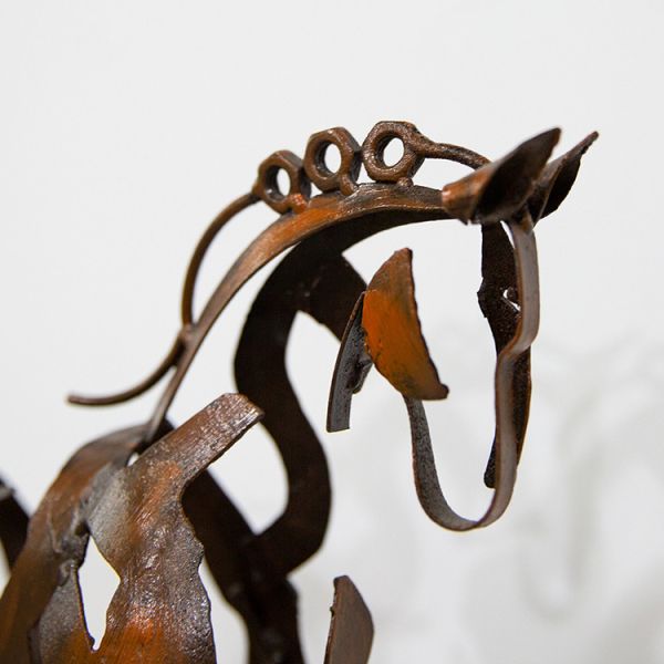 Large Outdoor Garden Decoration Metal Cast Iron Abstract Sculpture For Landscape