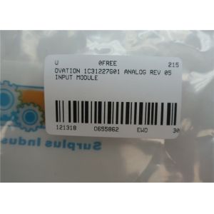 Emerson Westinghouse 1C31227G01 PLC Input Module analog input output module