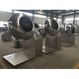 0.55kw 304 Stainless Steel Ball Shape Peanut Coating Machine