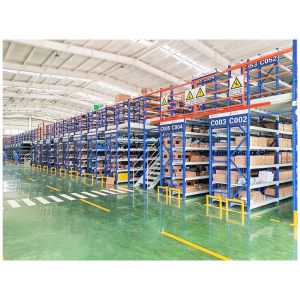 100-500kgs/layer Weight Capacity Multi Layer Mezzanine Floor Racking with Cargo