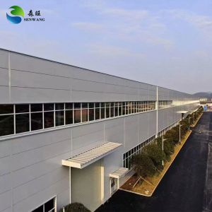 Steel Structure Warehouse with C.Z Purlin and Sandwich Panel Roofing