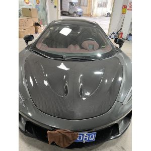GT Mclaren Body Kit P1 Style Carbon Fiber Hood Engine Hatch