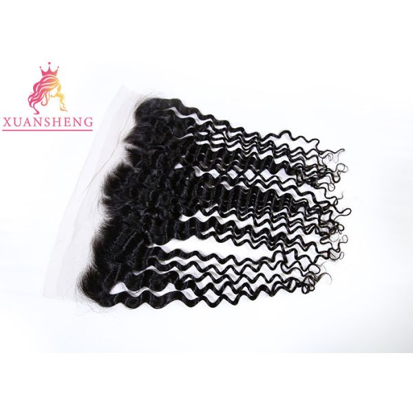 Buy Transparent Natural Raw Hair Ear To Ear Lace Frontal 8"-30" Length at wholesale prices