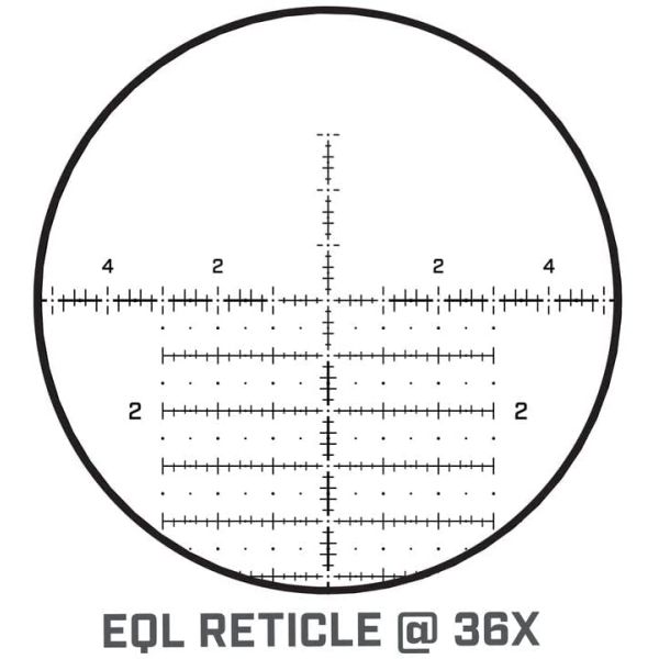 Aluminum Elite Tactical 6-36x56 XRS3 Riflescope With ED Prime Objective