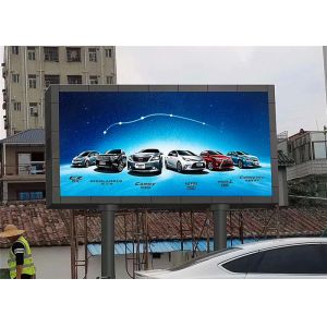 High Resolution P6mm Outdoor Advertising LED Display Screen With Novastar