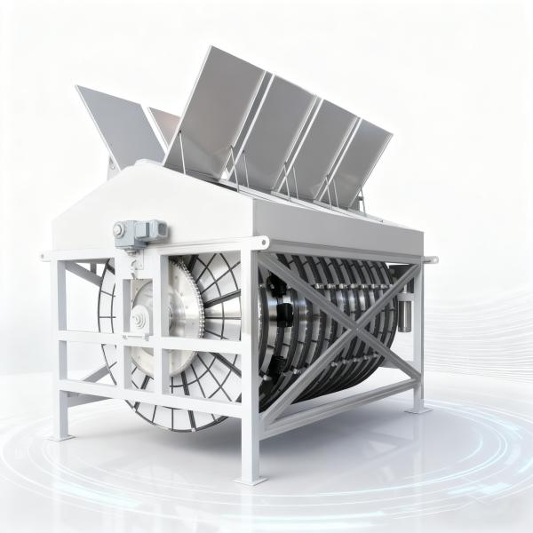 Industrial Filtration System Rotary Disc Filter For Liquid Filtration And Solid