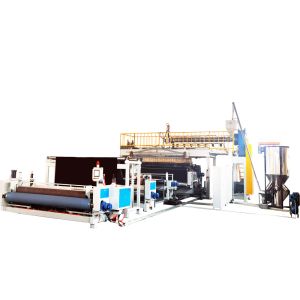 Customized smooth surface/textured/spraying rough/textile composite geomembrane