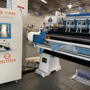 Automatic multi-needle quilting machine commputerized system 80mm thickness