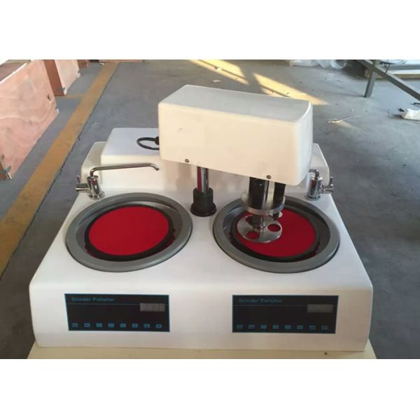 Double Disks Metallographic Sample Grinding And Polishing Machine With Stepless Speed