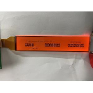 Quality Positive Matrix HTN LCD Display Monochrome 7 Segment Transmissive Graphic LCD Screen For Audio for sale