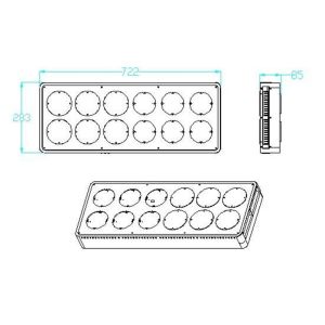 Quality Cidle LED 450W hydroponics greenhouse led grow lights for sale