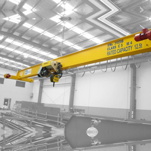 10t Railway / Workshop Overhead Crane Remote Control With European Electric
