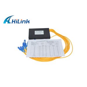 China CATV Network PLC Optical Splitter , 1X32 PLC Splitter Module With ABS Box on sale China CATV Network PLC Optical Splitter , 1X32 PLC Splitter Module With ABS Box on sale