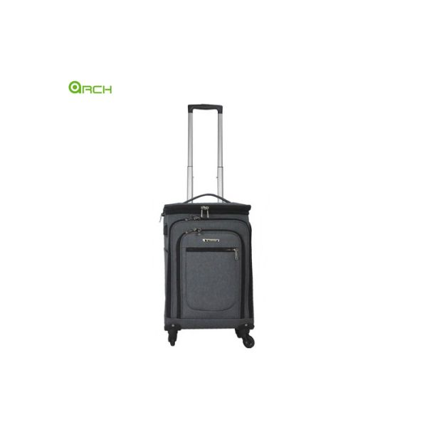 Buy 4 wheels Carry On Luggage Bag With Vanity Bag at wholesale prices