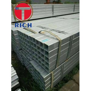 Galvanized Coated Elded Steel Pipe Mechanical Construction Welded Square Steel