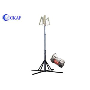 High Strength Aluminum Alloy Telescopic Mast Pole Pneumatic Antenna Pole