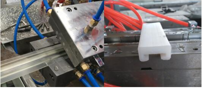Flexible PE / PP Plastic Profile Extrusion Line High Speed 6000 Mm Length