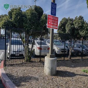 Affordable Luxury Tubular Steel Fence For Security