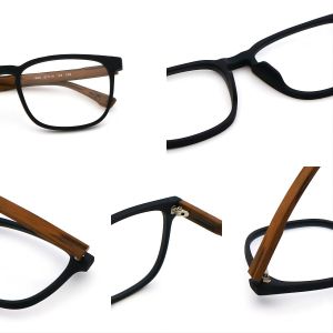 Imitation Wood Optical Frames Acetate Glasses Frame MR 1688