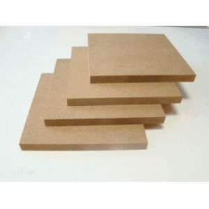 Moisture Proof Indoor Laminated MDF Board With E0 WBP Glue 2-30mm Thickness