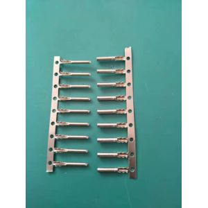 Processing custom connector terminal with pin spring brass terminal tinned braid factory