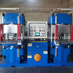 Twin Vacuum Vulcanized Rubber Press Machine Duplex Equipment