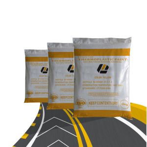 Yellow Traffic Construction Thermoplastic Road Marking Paint