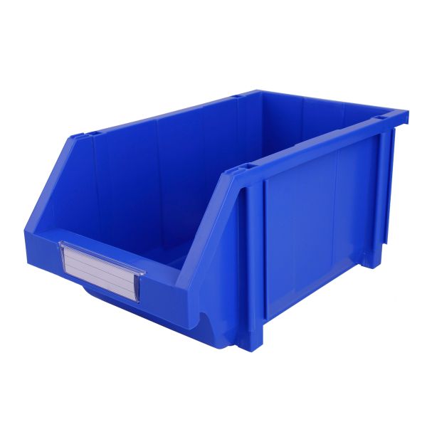 Buy PP Wall Mounted Storage Bin Parts Rack Shelf Bins for Screw Nut Plastic Stackable Hanging Bin at wholesale prices
