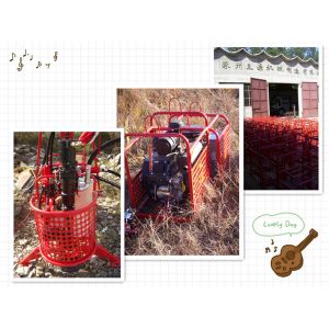 Light weight portable oil prospecting drilling rig