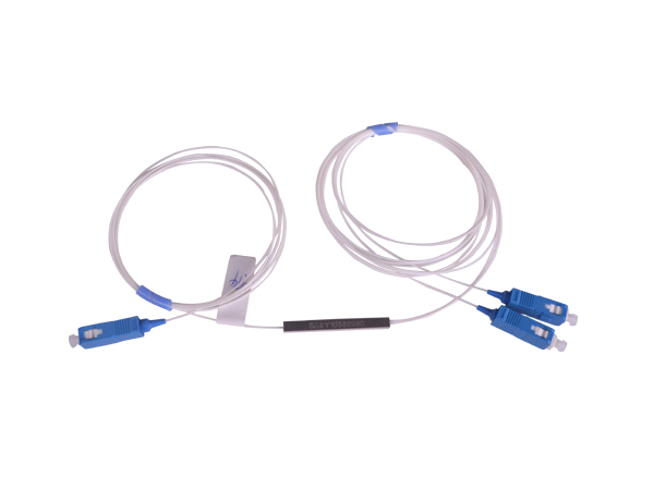 FBT Fiber Optic Splitter Singlemode SC UPC 1X2 1X4 1X8 1X16 Steel Tube / ABS Package